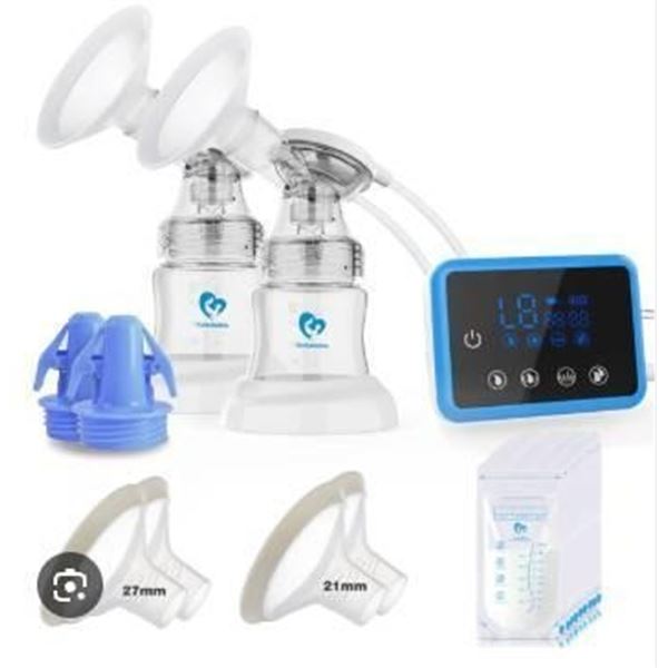 ReliaBaby Duo Rechargeable Electric Breast Pump, Model SL-A801-02