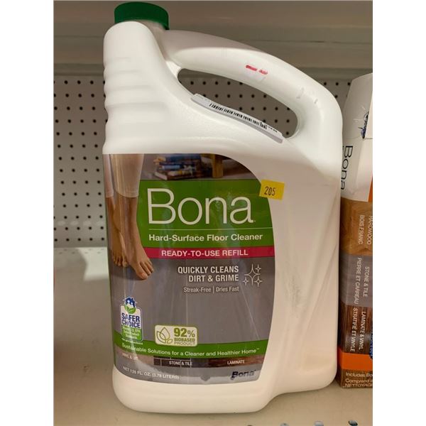 Bona Hard-Surface Floor Cleaner Ready-To-Use Refill – 128 fl oz