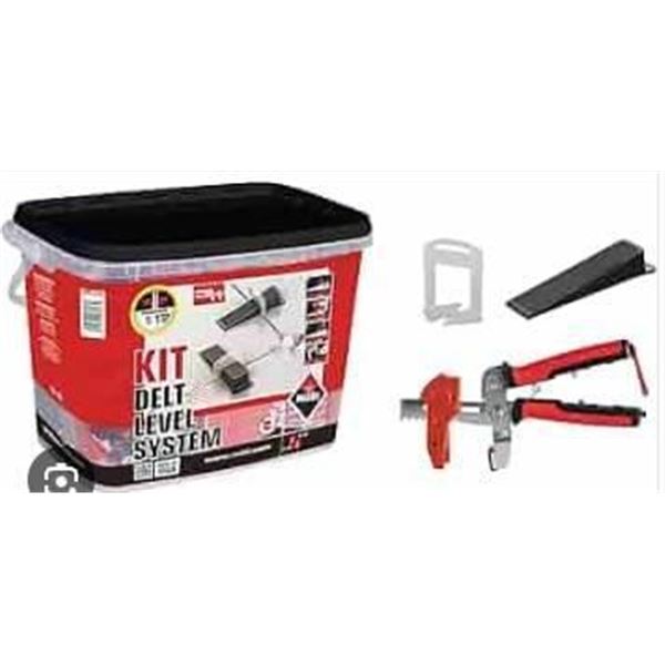 Rubi Kit Delta Level System for Perfect Tile Installation