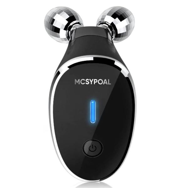 Microcurrent-Facial-Device, 5-in-1 Microcurrent Multifunctional Facial Massager, Face Roller Face Ma