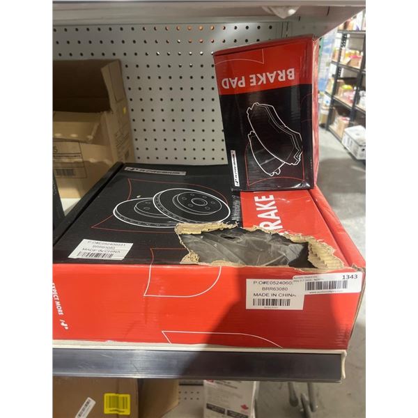 A PREMIUM Brake Disc And Brake Pad Set