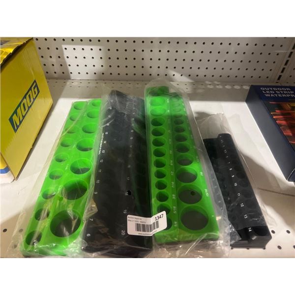 Casoman Magnetic Socket Organizer Set