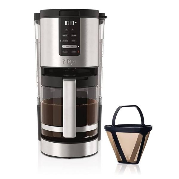 Ninja XL 14-Cup Programmable Coffee Maker With Custom Brew Strengths