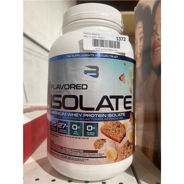 762g Flavored Whey Protein Isolate – Banana Bread