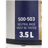 Image 3 : Project Source Porch And Floor Paint 3.5L Satin Finish Neutral Base