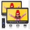 Image 1 : Dual Screen Portable Media Player with HD Display and Built-In Speakers 10″
