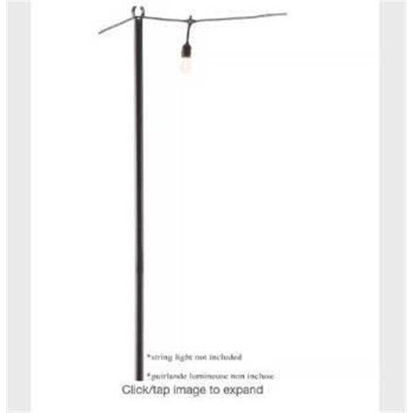 Holiday Styling 9-Foot Double String Light Poles, 2-Pack