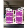 Image 1 : Lot of 6 Rolls of Double-Sided Outdoor Carpet Tape, 48mm x 10m