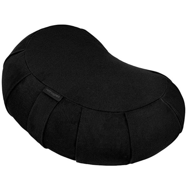 Retrospec Sedona Zafu Meditation Cushion Filled with Buckwheat Hulls – Yoga Pillow for Medi