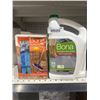 Image 1 : Bona Microfiber Pad Pack And Hard-Surface Floor Cleaner, 128 fl oz