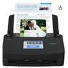 Image 1 : ScanSnap iX1600 Wireless or USB High-Speed Cloud Enabled Document, Photo & Receipt Scanner with Larg