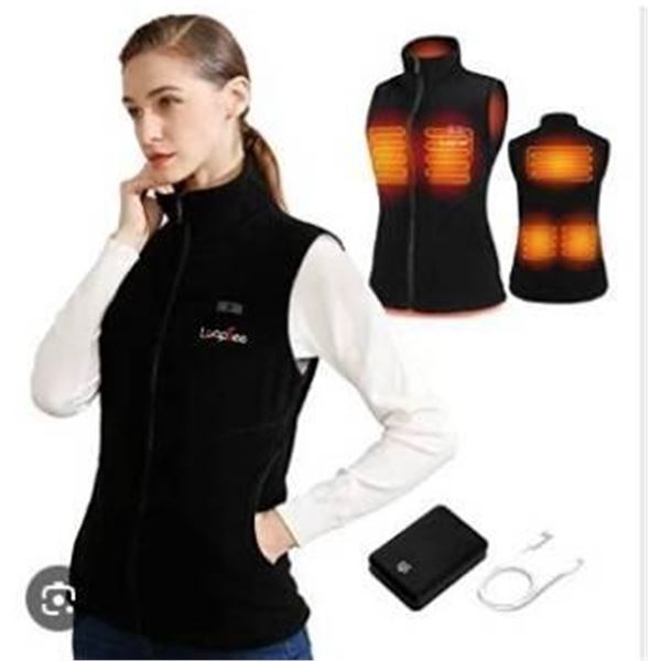 LeapSee Heated Apparel Unisex Vest – XL Size