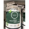 Image 2 : Lot of 2 Laurentide Boomerang Interior Velvet Finish Latex Paint, 3.78L Evergreen