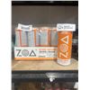 Image 2 : Zoa Wild Orange Energy Drink 12 Pack – Zero Sugar – 355ml Each
