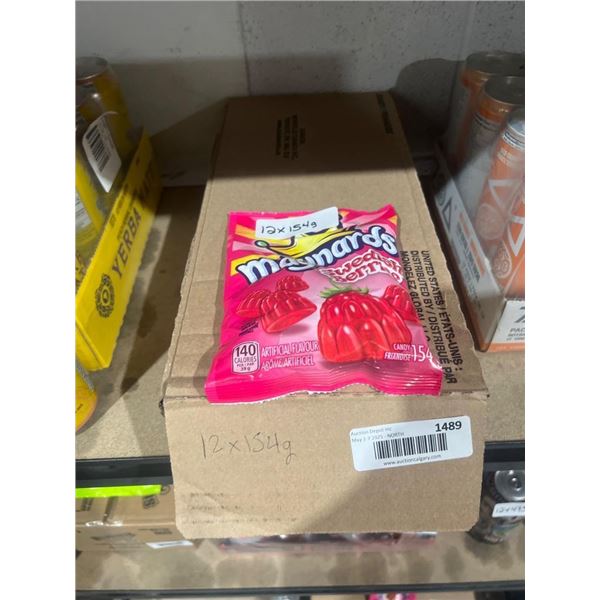 Maynards Swedish Berries Candy 12 x 154g