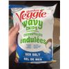 Image 2 : Sensible Portions Garden Veggie Wavy Chips Sea Salt 142g – Case of 12