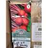 Image 1 : Lot of 5 Packs Mr. Fothergill’s Beet Detroit 2 Crimson Globe