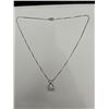 Image 1 : Mothers Day Solitaire Pendant Sterling Silver Necklace