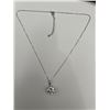 Image 3 : $2,930.00-5.00 CT ROUND BRILLIANT CUT MOISSANITE PENDANT AND CHAIN