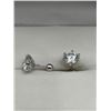 Image 4 : $2,250.00-4.00 CT TW GRA CERTIFIED ROUND BRILLIANT CUT MOISSANITE EARRINGS
