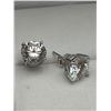 Image 5 : $2,890.00-6.00 CT TW GRA CERTIFIED ROUND BRILLIANT CUT MOISSANITE EARRINGS
