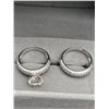 Image 6 : $1,465.00-2.00 CT GRA CERTIFIED ROUND BRILLIANT CUT MOISSANITE EARRINGS
