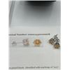 Image 2 : $1,355.00-2.00 CT TW GRA CERTIFIED ROUND BRILLIANT CUT MOISSANITE EARRINGS