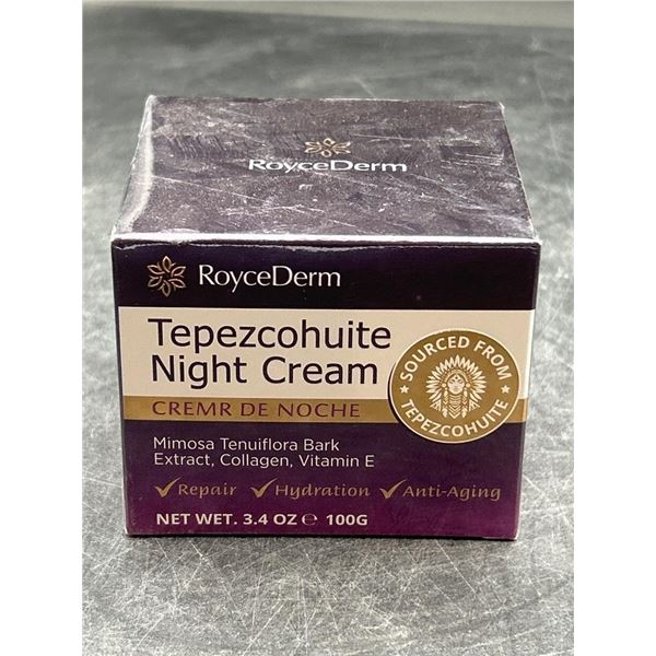 RoyceDerm Tepezcohuite Night Cream, 3.4 oz (100 g)