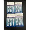 Image 1 : SoftBristles Model 4734 Toothbrush Heads, 4 PCS Per Pack
