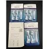 Image 2 : SoftBristles Model 4734 Toothbrush Heads, 4 PCS Per Pack