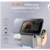 Image 1 : ZEEHOO 3 in 1 Charging Station for Apple MagSafe Charger, CubeTrick-X Qi2 15W Fast Wireless Charger 