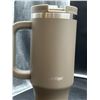 Image 2 : Contigo Autoseal Stainless Steel Travel Mug With Handle in Beige