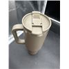 Image 3 : Contigo Autoseal Stainless Steel Travel Mug With Handle in Beige