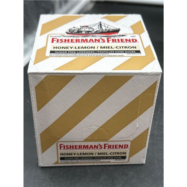 Fisherman’s Friend Honey-Lemon Sugar-Free Lozenges, 8 x 22 ct Packets