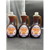 Image 1 : Set of 3 Nutty Club Pancake Syrup 750 ml Bottles