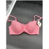 Image 1 : b.tempt’d Pink Lace Bra, Size 30D, Style 953144