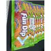 Image 2 : Lot of 12 Fun Dip Candy Pouches with Lik-A-Stix, 40.5g Each
