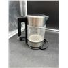 Image 1 : Stainless Steel Electric Kettle With Glass Body, 1.0L Capacity