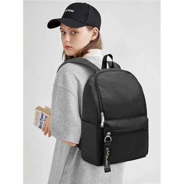 Omouboi SOD-300D Simple Backpack With Adjustable Straps Carry On Luggage Airline Approved Bookbag 14