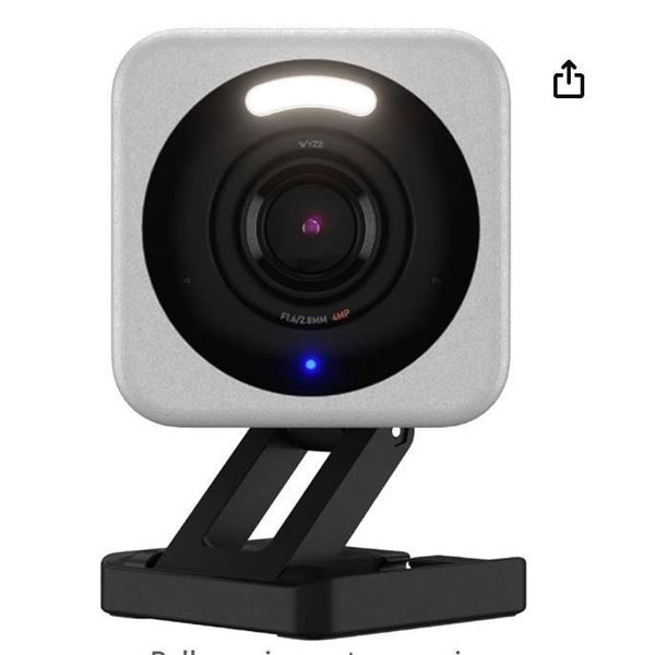 WYZE Cam v4, 2.5K HD WiFi Smart Home Security Camera, Indoor/Outdoor, Pet/Baby Monitor, Motion Activ