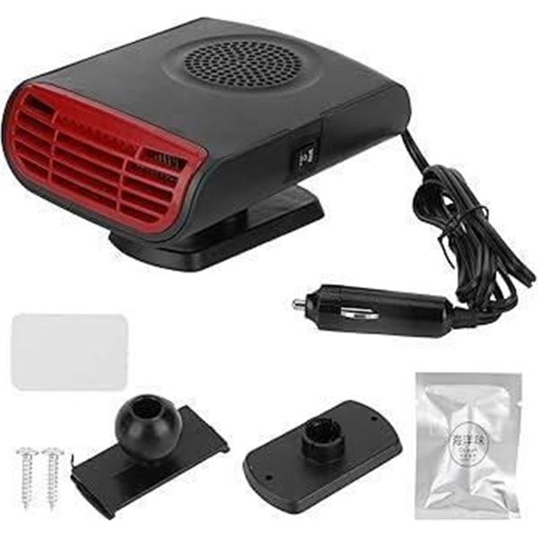 YR805 Auto Heater Fan 12V 150W with Cigarette Lighter Plug