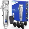 Image 1 : Glaker K11S Hair Clipper with LED Display and Adjustable Settings