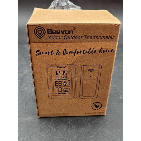 Geevon Indoor Outdoor Wireless Thermometer Model T2086B