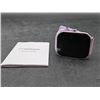 Image 5 : CY900MAX Smartwatch with Purple Strap and Display Features
