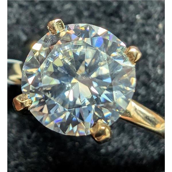 $1990 10K  2.23G Moissanite 1.75Ct Ring