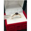 Image 4 : $1640 10K  1.63G Black Diamond 0.62Ct + 0.1Ct Lab Dia Ring