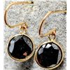 Image 2 : $1135 10K  Black Diamond 2.7Ct Earrings