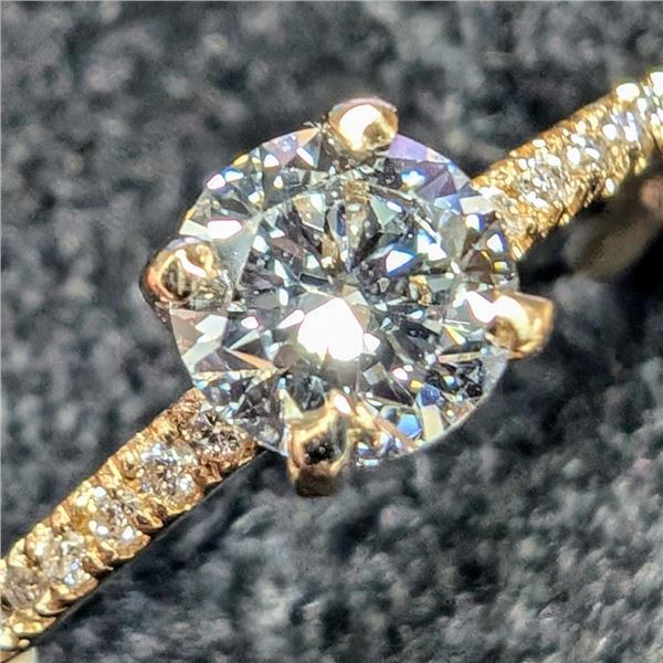 $1875 10K  1.27G Lab Diamond 0.7Ct Ring