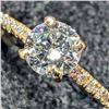 Image 2 : $1875 10K  1.27G Lab Diamond 0.7Ct Ring