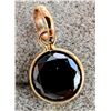 Image 1 : $900 10K  Black Diamond 1.35Ct Pendant